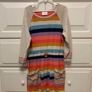 hanna Anderson  long sleeve striped dress